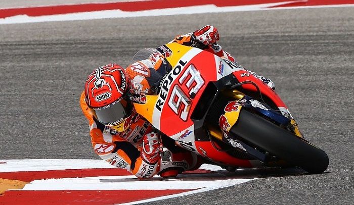 Marc Marquez menggunakan helm bermotif semut, foto: Autosport