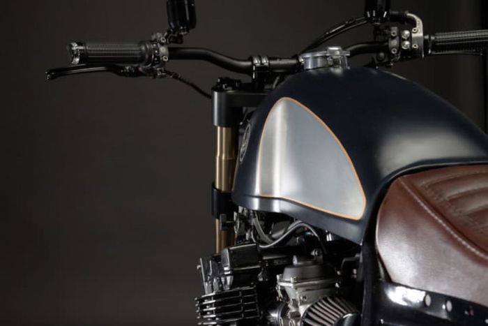 Yamaha XJR1200 tahun 1998 kustom street tracker milik Jorge Rodrigues, dilansir oleh www.bikeexif.com