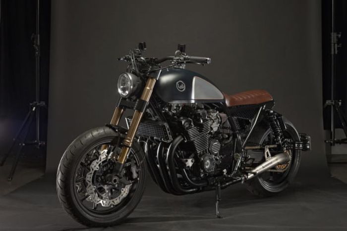Yamaha XJR1200 tahun 1998 kustom street tracker milik Jorge Rodrigues, dilansir oleh www.bikeexif.com