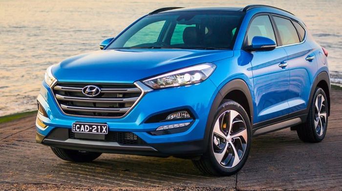 Hyundai Tucson versi standar