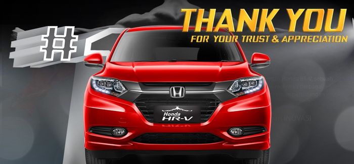 Australia, Argentina dan India sudah mengkonfirmasi  HR-V facelift