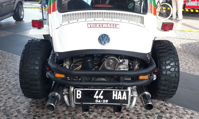 VW Beetle tampil gagah dengan gaya off road di Jakarta Custom Culture 2017