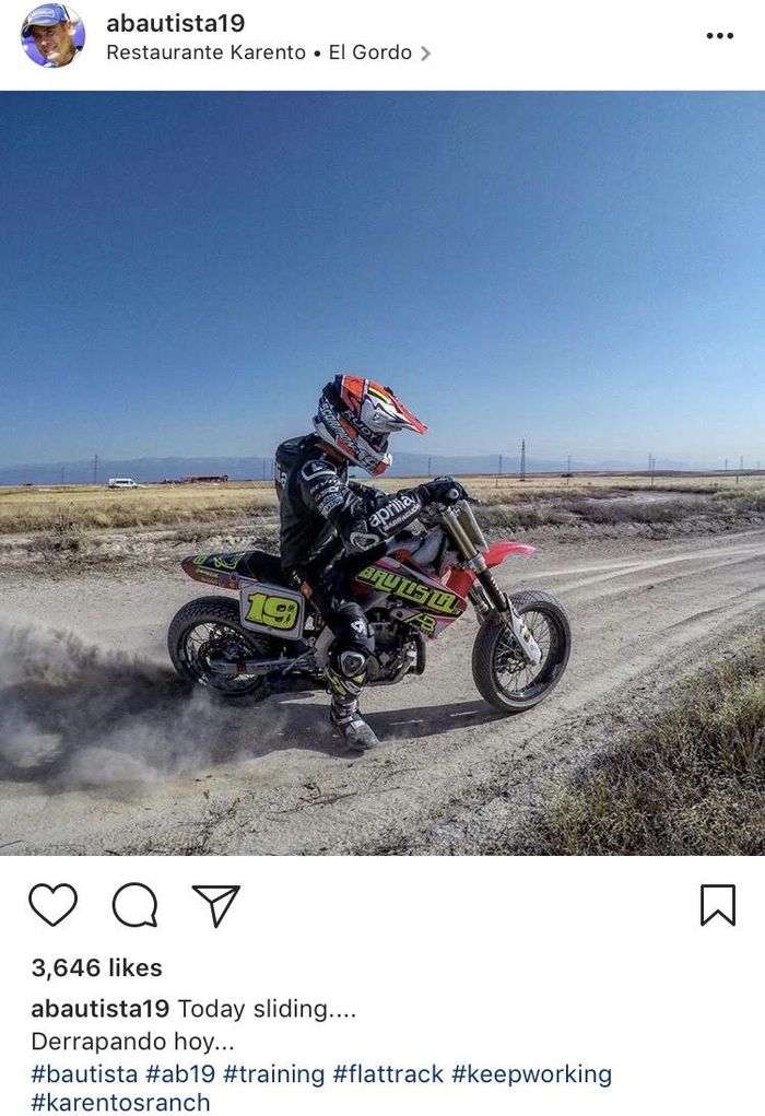 Alvaro Bautista Bermain MotoGP