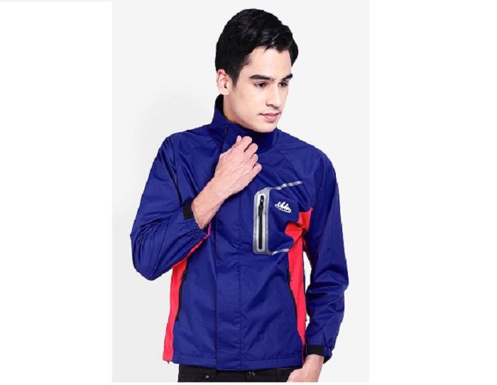 Taranaki jaket technical blue