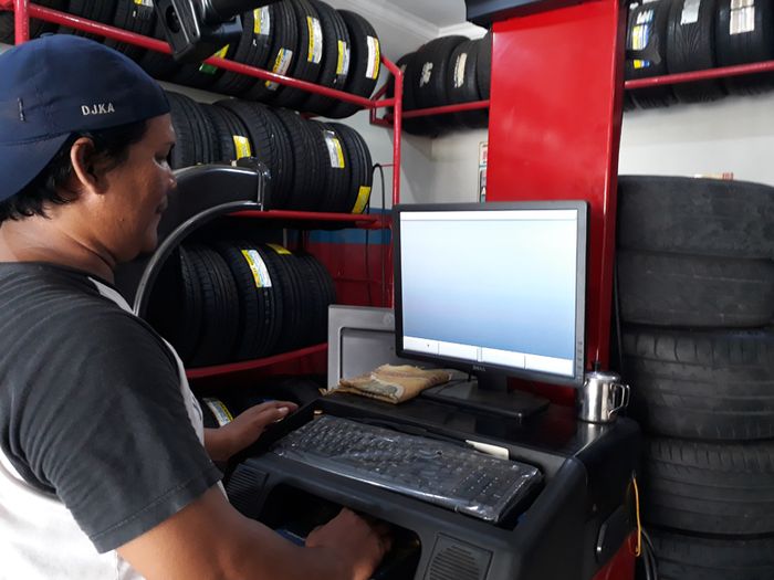 ilustrasi penyetelan roda