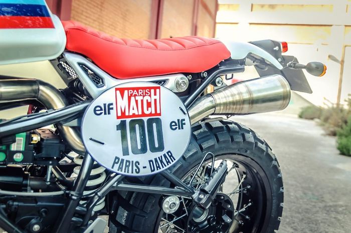 BMW R NineT Modifikasi ala motor balap Reli Paris-Dakar era lawas oleh XTR Pepo, dilansir oleh www.silodrome.com