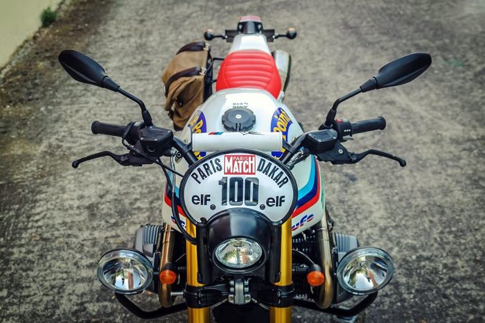 BMW R NineT Modifikasi ala motor balap Reli Paris-Dakar era lawas oleh XTR Pepo, dilansir oleh www.silodrome.com