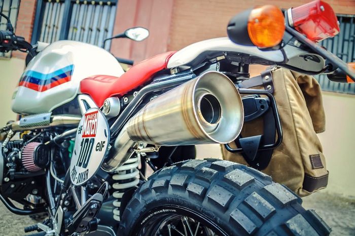 BMW R NineT Modifikasi ala motor balap Reli Paris-Dakar era lawas oleh XTR Pepo, dilansir oleh www.silodrome.com