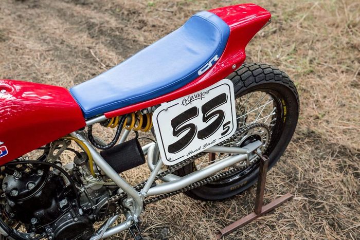 Honda CR500 kustom flat tracker dari Adam Hedges, dilansir oleh www.silodrome.com