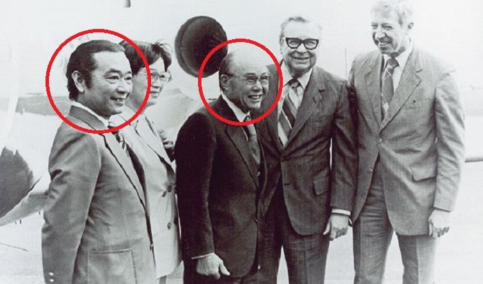 Lingkaran kiri Kiyoshi Kawashima, Lingkaran tengah Soichiro Honda