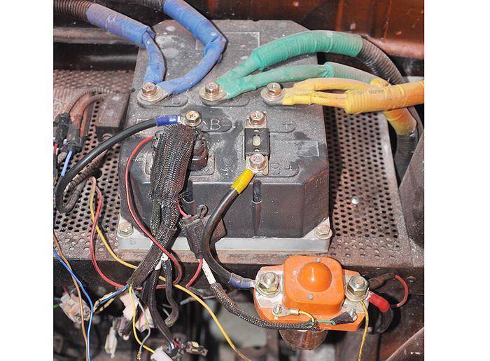 Mobil Listrik EVHero ITENAS. Power unit