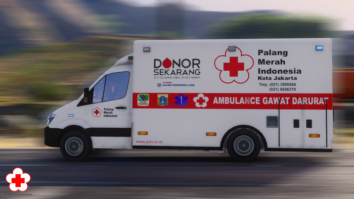 Ilustrasi Ambulans