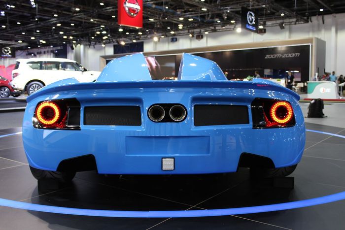 Bagian belakang Shaali N360