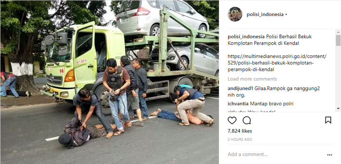 Dua Perampok dibekuk Polisi