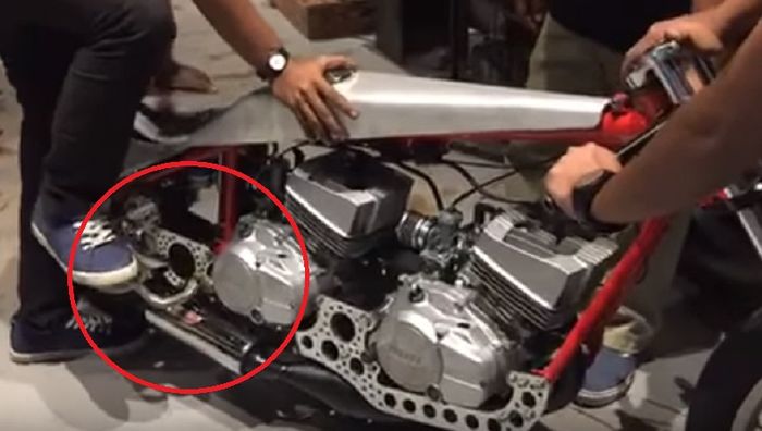 Yamaha RXZ Double Engine