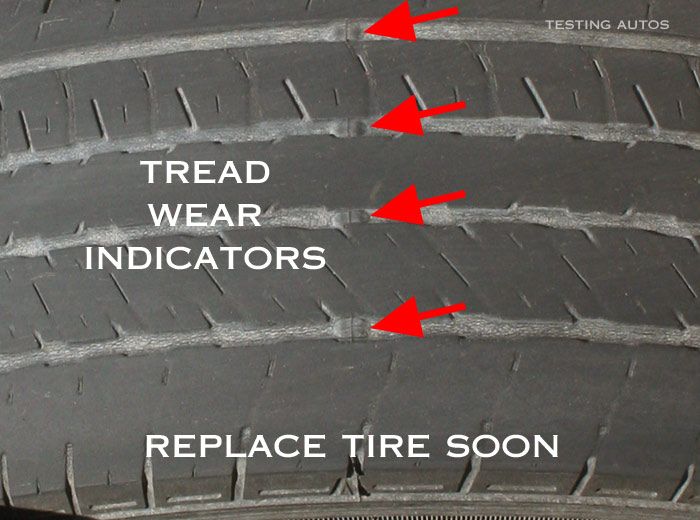 tread wear indicators mulai habis