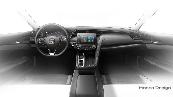 Desain interior New Honda Insight