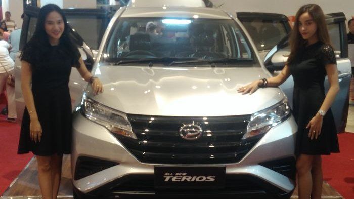Daihatsu All New Terios yang dipamerkan di OPI Mall Palembang beberapa hari yang lalu.
