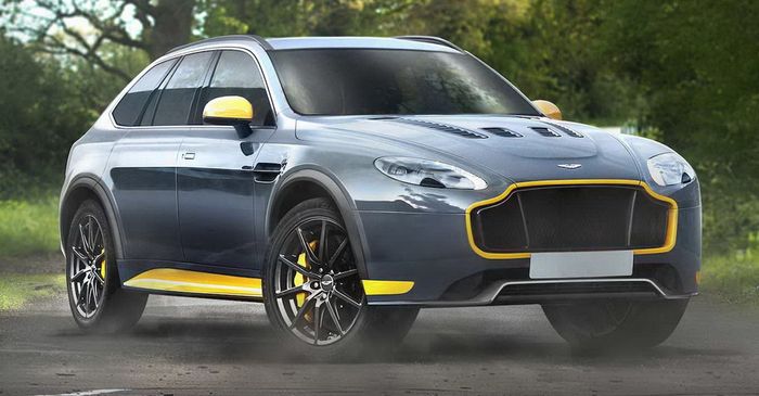 Aston Martin V12 Vantage didesain menjadi SUV