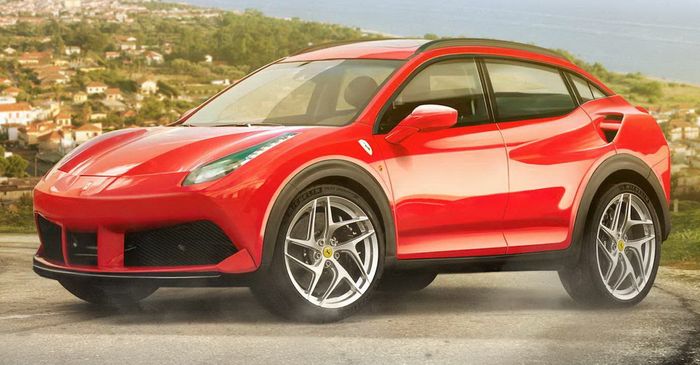 Ferrari 488 didesain menjadi SUV
