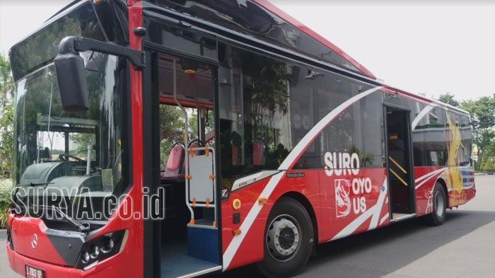 Bus Suroboyo yang akan hadir pada awal tahun 2018