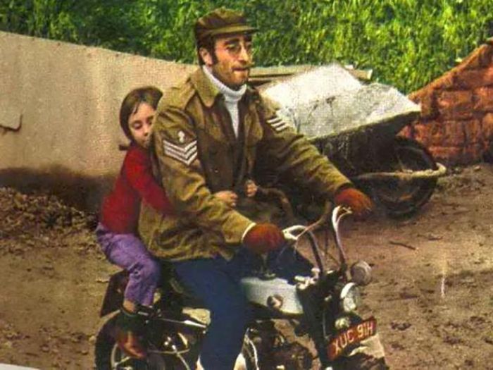 Honda Monkey saat masih dimiliki John Lennon