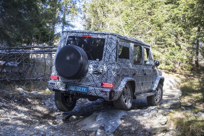 Mercedes-Benz G-Class tes kemampuan off-road