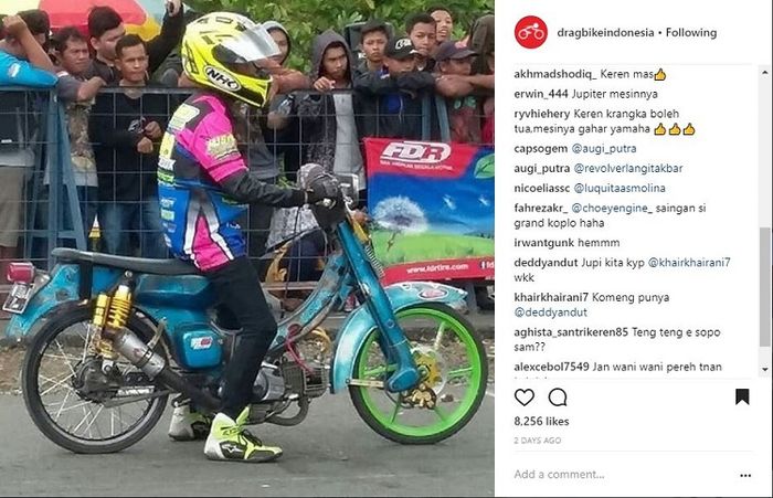 Yamaha V75 Modifikasi