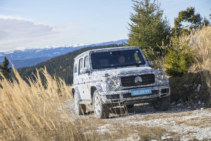 Mercedes-Benz G-Class saat tes di Gunung Sch&ouml;ckl