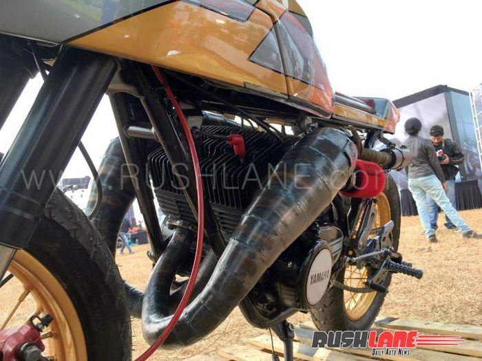 Yamaha RD350 custom cafe racer dari 36 Moto Customs, dilansir oleh Rushlane.com