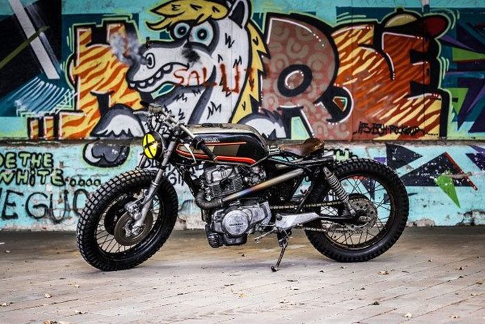 Honda CM450 custom dari Hide Brussels, dilansir oleh Bikebrewers.com