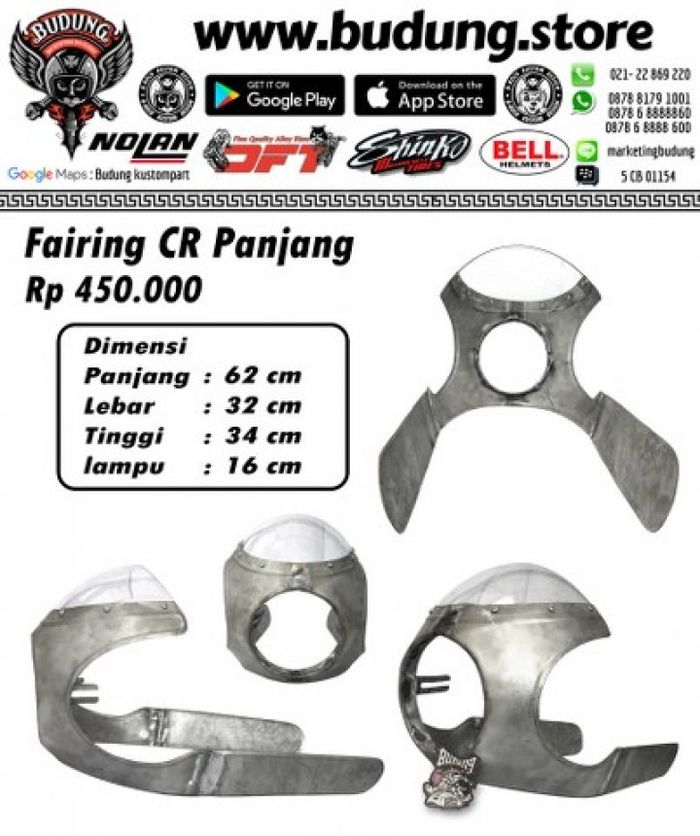 Fairing Custom Bike Budung Kustompart