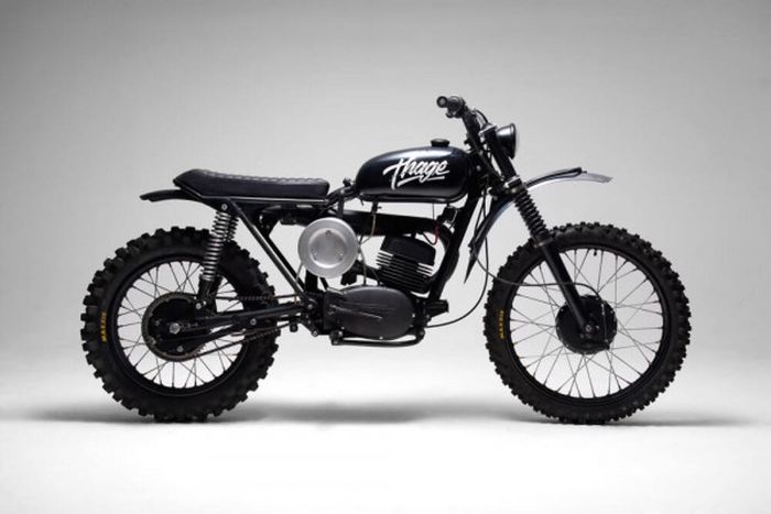 Husqvarna MC256 custom tracker dari LOON, dilansir oleh Bikebrewers.com