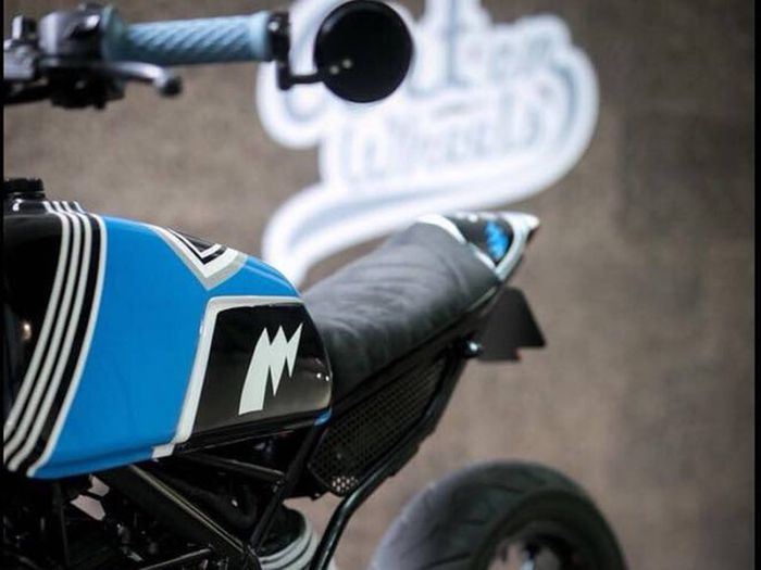 KTM Duke 125 custom tracker dari Art on Wheels, dilansir oleh Bikebrewers.com