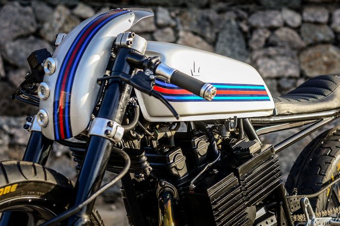 Honda CBX250 custom cafe racer dari Lucas Custom