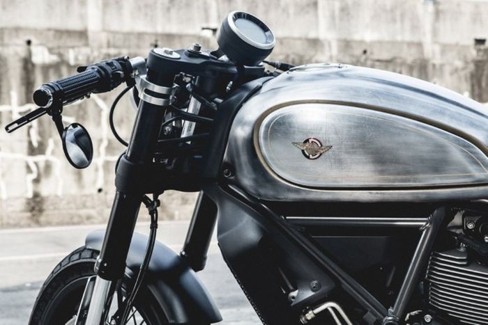 Ducati Scrambler custom cafe racer dari Impossible Project Motors