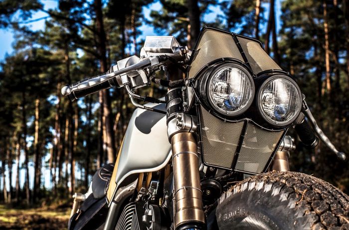 Yamaha Virago XV535 custom cafe racer dari Old Empire Motorcycles