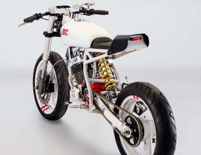 Honda XR250 custom street tracker dari Low Budget Custom