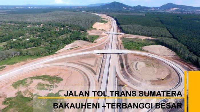 Penampakan Tol Trans Sumatera