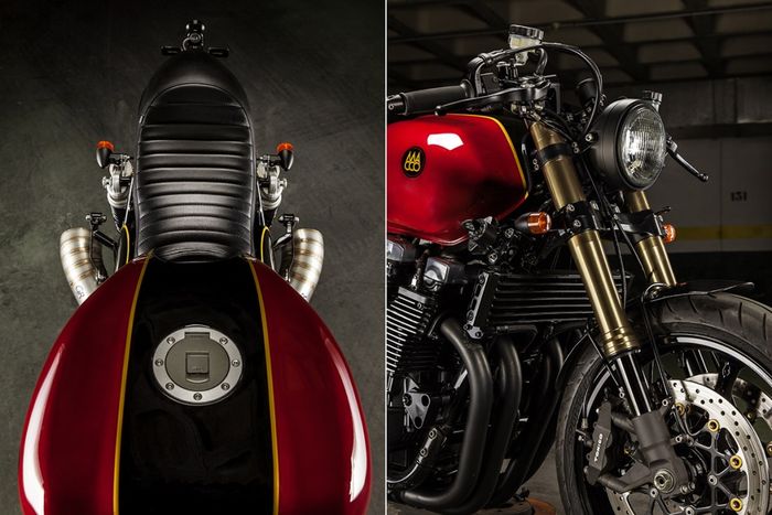 Yamaha XJR1300 custom cafe racer dari Macco Motors