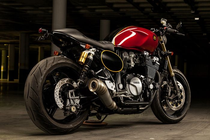 Yamaha XJR1300 custom cafe racer dari Macco Motors