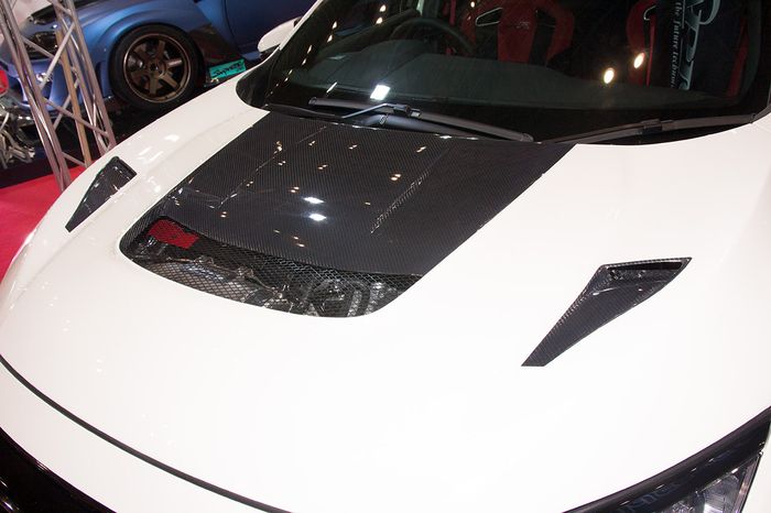 Hood scoops lebar Honda Civic Type R