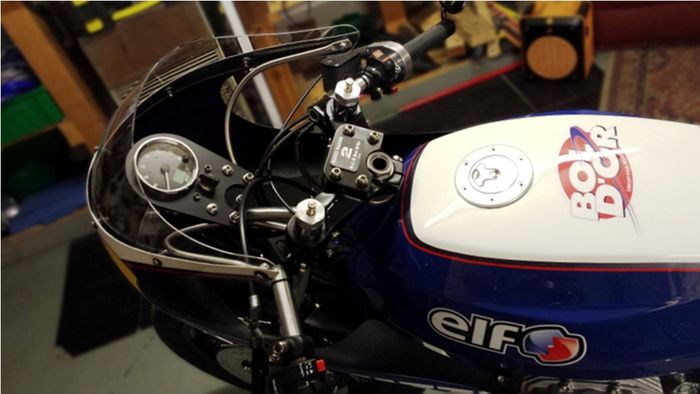 Moto Guzzi Mille GT custom endurance racer dari Rocket Custom Garage