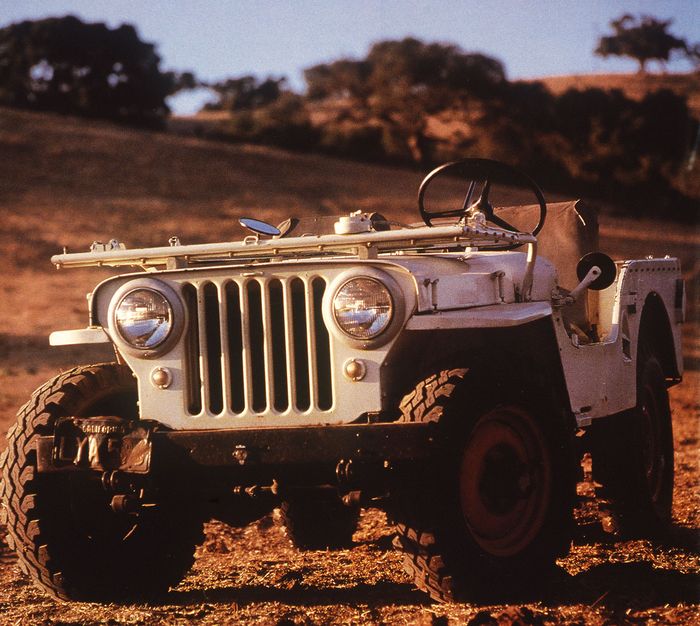 1946 Jeep Willys Universal.
