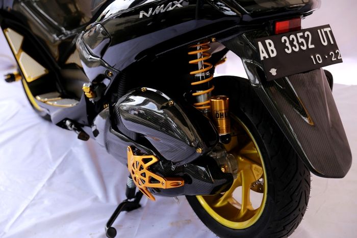 Yamaha NMAX milik Rofi Purwaningrum di ajang Yamaha Customaxi Semarang