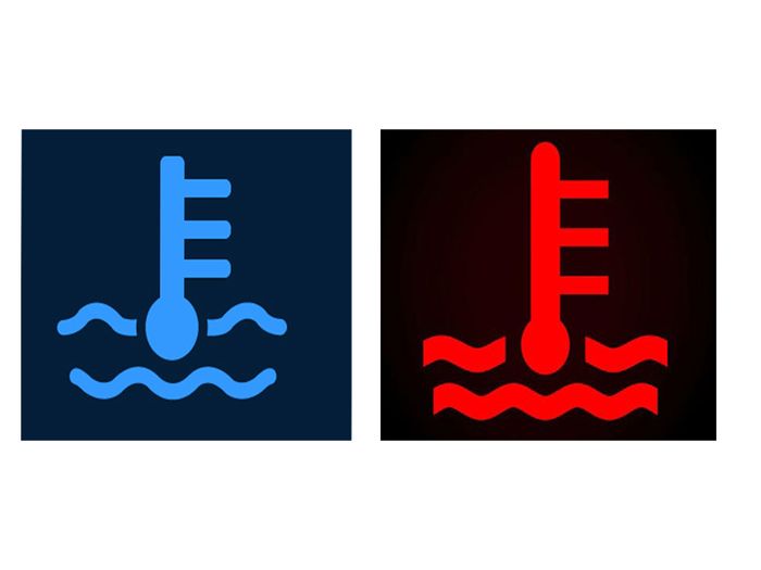 Indikator suhu mesin