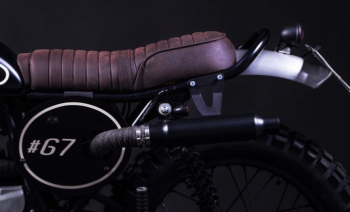Yamaha SR250 custom scrambler dari Cafe Racer Dreams