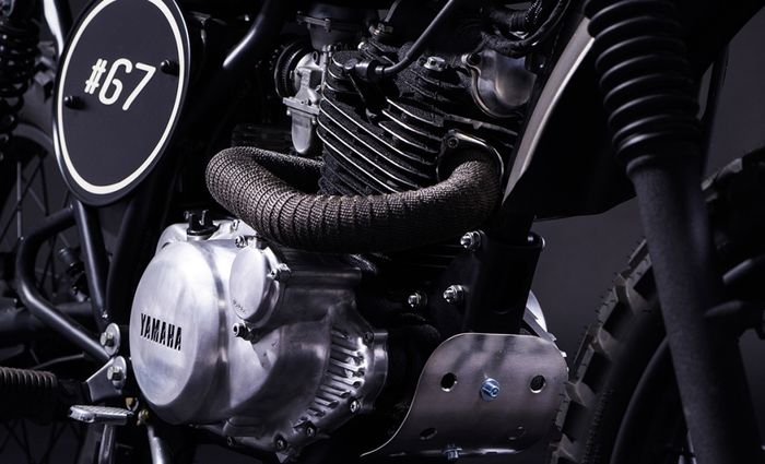 Yamaha SR250 custom scrambler dari Cafe Racer Dreams