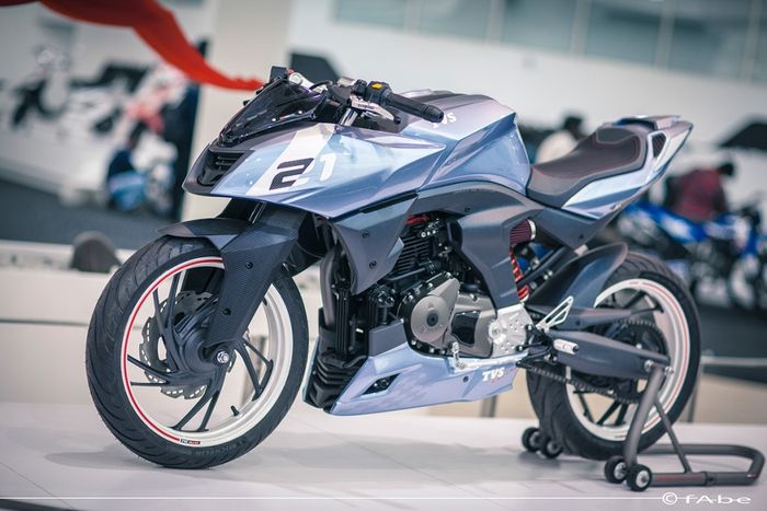 Tampilan concept bike TVS X21