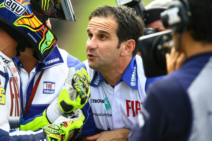 Davide Brivio saat bersama di Valentino Rossi di Yamaha